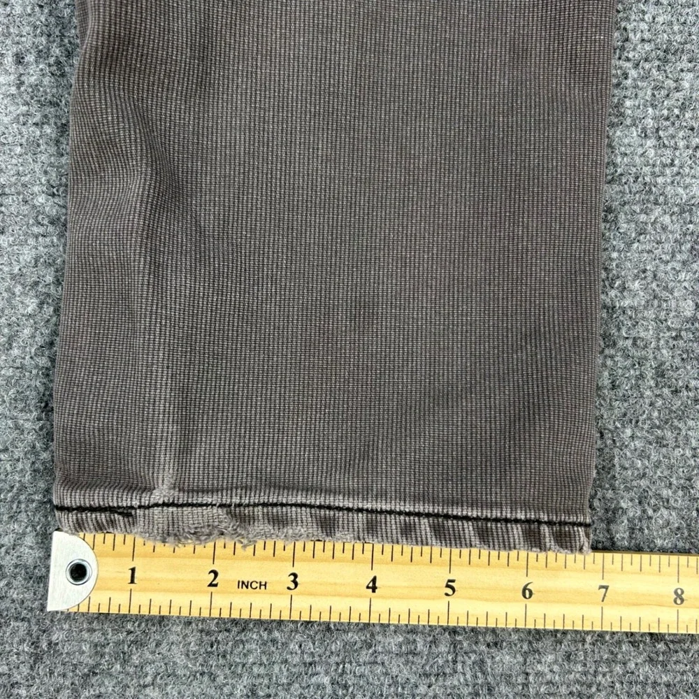 Levi's 513 Corduroy Jeans Mens 30x32 Gray Slim‎ Straight Fit Pants